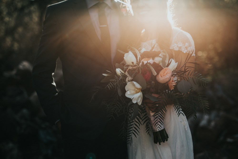 Illustrative wedding photography for The happily ever after